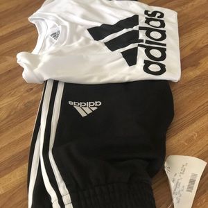 Two piece Adidas boys outfit